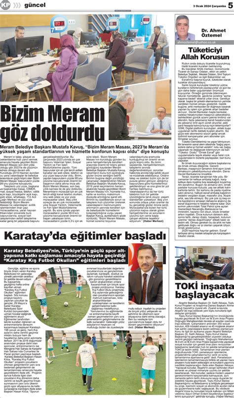 Konya postası gazetesi